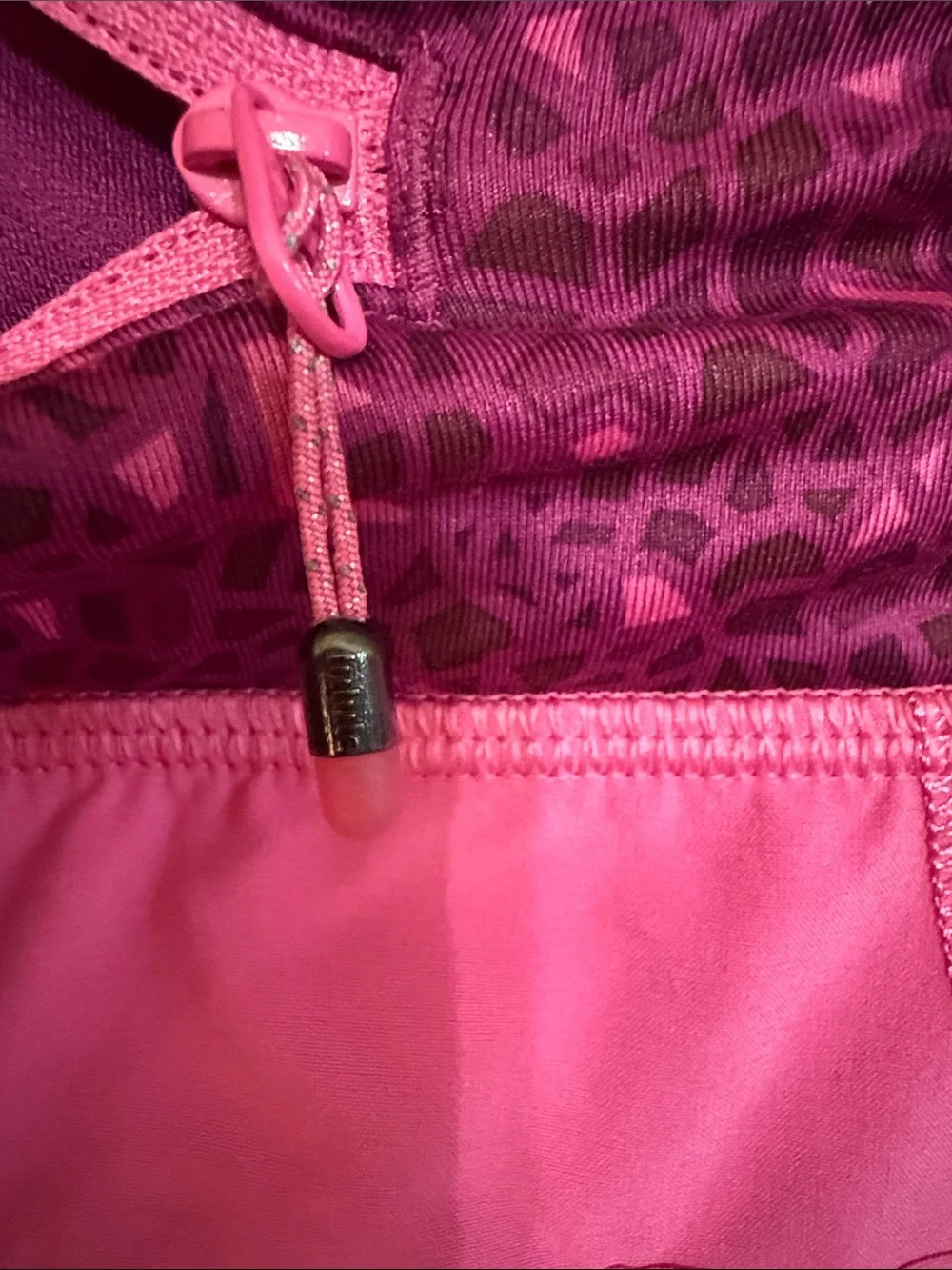 lululemon athletica speed short pink paradise 2.5” Magenta Patterned Waistband